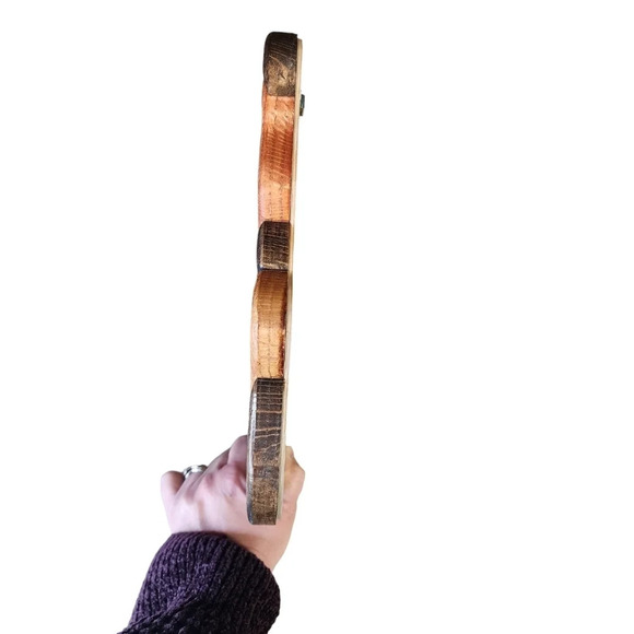 Folk Art Mother & Child Hand Stained Scrollsaw Mary Jesus - Picture 4 of 15